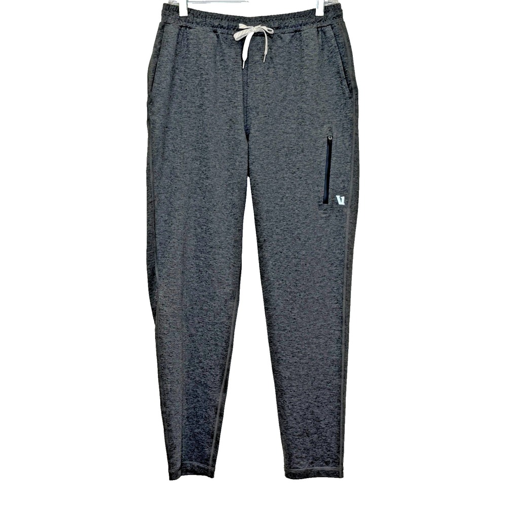 Vuori Sunday Performance Track 2.0 Pants Mens Small Gray Athletic Training V4020